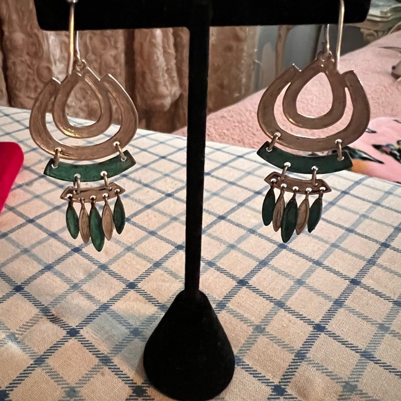 Silpada SS Brass Neclace, Earrings , Bracelet - Picture 5 of 9